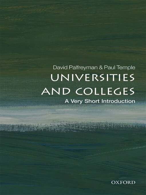 Title details for Universities and Colleges by David Palfreyman - Available